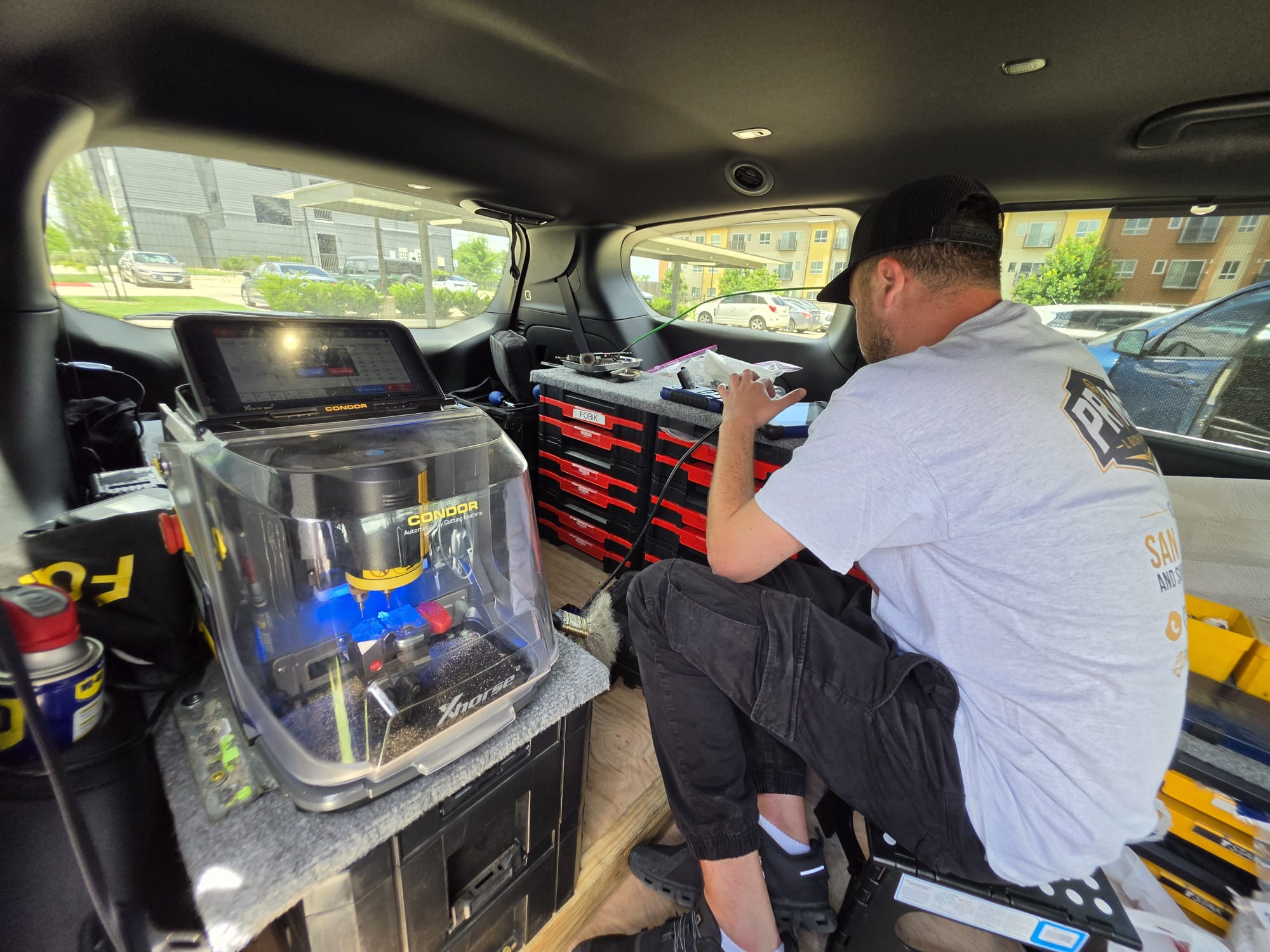 Automotive locksmith work in San Antonio